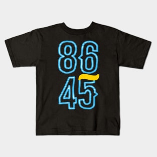 Funny Vintage Style 86 45 Shirt Anti Trump Kids T-Shirt